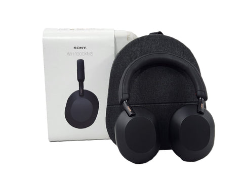 Sony Audífonos inalámbricos WH-1000XM5 con Cancelación de Ruido, Negro (G)