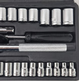 Juego de dados con matraca 39 piezas Sure (G)
