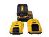 Kit de Taladro percutor 1/2" Atornillador De impacto 1/4"  DEWALT (G)