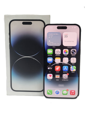 Apple IPhone 14 Pro Max - Negro Espacial Liberado 128 GB (G)