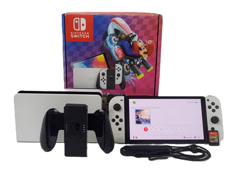 Consola Nintendo Switch Oled White Mod. HEG-001 64 GB