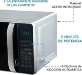 Horno de Microondas SHTARK 0.7 Pies cúbicos 20L Mod. SHT20L01 (G)