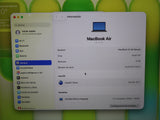 Apple MacBook Air (M1 2020) 256GB SSD, 8GB de RAM Mod.A2337 13.3”