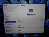 MacBook Pro con Chip M1 de Apple 2020, 256 SSD, 8GB RAM Mod.A2338 13.3"