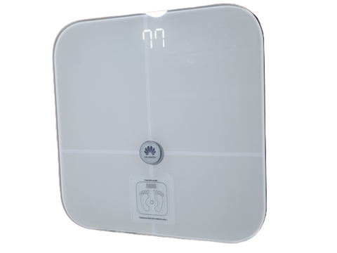 Bascula Inteligente Huawei Body Fat Scale AH100 Vidrio Templado 9 Indicadores Composición Corporal 150 Kg (G)