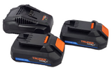 Truper Max MAXCOM-20 Combo rotomartillo 1/2” y destornillador inalámbrico 1/4" (G)