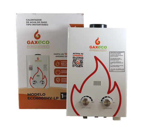 Boiler De Paso Instantáneo Gaxeco 4.5 Lts LP