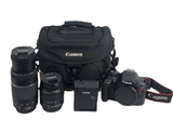 Cámara Canon Eos Rebel T6 18 Mpx Lente 18-55mm + 75-300mm (G)
