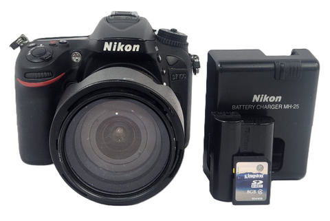 Cámara Nikon D7100 24.1 Megapíxeles Lente 18-70mm (G)