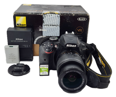 Cámara Nikon D3400 24.2 Mpx Lente 18-55 (G)