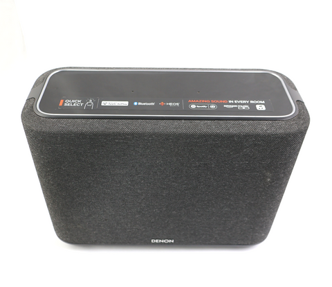 Bocina Denon Home 250 Altavoz inalámbrico | HEOS Integrado, Alexa Integrado, AirPlay 2 y Bluetooth - Color Negro