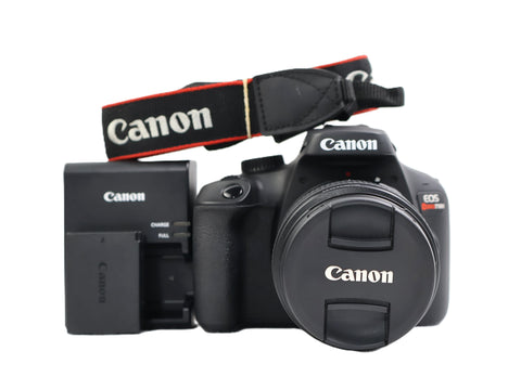 Cámara Canon Eos Rebel T100 - Negro 18 Megapíxeles