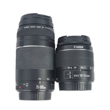 Cámara Canon Eos Rebel T6 18 Mpx Lente 18-55mm + 75-300mm (G)