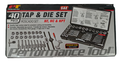 Juego de herramienta 40 piezas Performance Tool W4002DB (G)