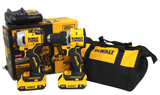 Kit de Taladro Destornillador 1/2¨y Atornillador de Impacto 1/4¨ DEWALT (G)