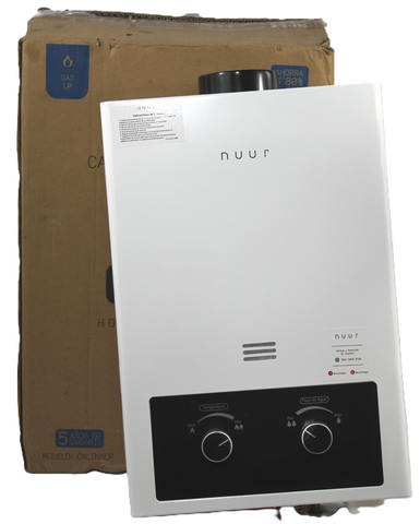 Boiler de Paso Nuur 6.0 Litros / Minuto Gas LP (G)