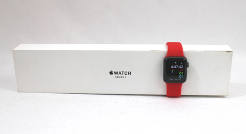 Reloj Apple Watch Series 3 (GPS) - gris espacial de 38 mm (G)