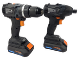 Truper Max MAXCOM-20 Combo rotomartillo 1/2” y destornillador inalámbrico 1/4" (G)
