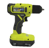 Taladro Desatornillador Ryobi ONE+ Inalámbrico 3/8 pulgadas Mod. PCL201K1 - Verde (G)