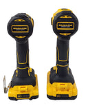 Kit de Taladro percutor 1/2" Atornillador De impacto 1/4"  DEWALT (G)