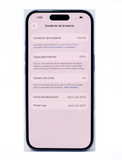 Apple IPhone 16 - Ultramarino Liberado 128 GB (G)