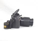 Camara Nikon D3100 DSRL 55-200mm - Negro (G)