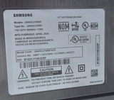 Pantalla SAMSUNG Mod.UN43CU7000F 43" (G)