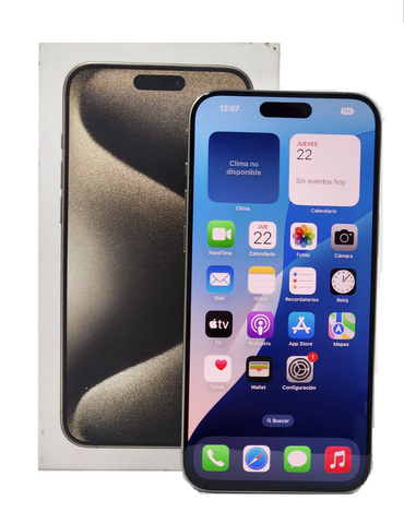 Apple IPhone 15 Pro Max - Titanio Natural Liberado 256 GB (G)
