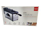RCA freidora de acero inoxidable RC-DF303 (G)