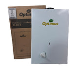 Calentador de paso Optimus 01-05 E Gas LP 4.0 Litros / Minuto (G)