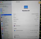 MacBook Air de 13 pulgadas con Chip M3 de Apple 2024, 512 GB SSD, 16 GB RAM Mod.A3113 13.6" (G)