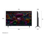 Pantalla LG 50” Smar TV LED 4K UHD 50UA7500PSA Año 2025