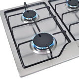 Parrilla de gas empotrable 4 quemadores + campana - Supra Combo (G)