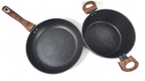 Set de Cocina Toscana SarymHome 7 Piezas Antiadherente - Negro (G)