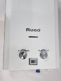 Calentador Instantaneo de Agua Rugo 4.8 L/min Gas LP (G)